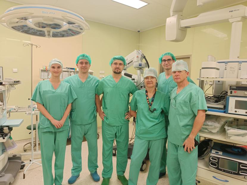 Na zdjęciu specjaliści z Kliniki Chirurgii Szczękowo-Twarzowej Uniwersyteckiego Centrum Klinicznego w Gdańsku Na zdjęciu specjaliści z Kliniki Chirurgii Szczękowo-Twarzowej Uniwersyteckiego Centrum Klinicznego w Gdańsku