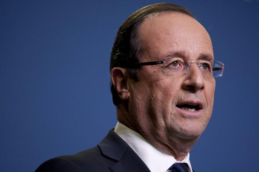 Francois Hollande, fot. Bloomberg