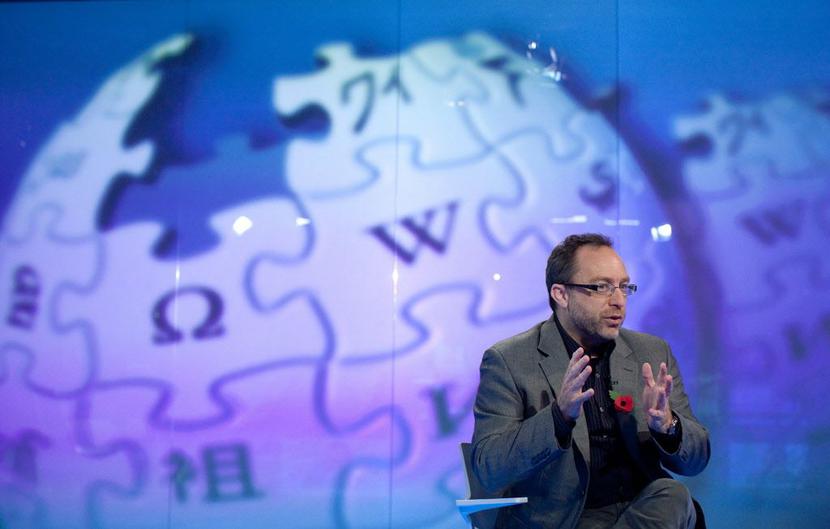 Jimmy Wales, założyciel Wikipedii (fot. Bloomberg)