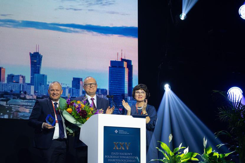 Na zdjęciu od lewej minister Maciej Miłkowski, prof. Leszek Czupryniak i prof. Irina Kowalska Na zdjęciu od lewej minister Maciej Miłkowski, prof. Leszek Czupryniak i prof. Irina Kowalska