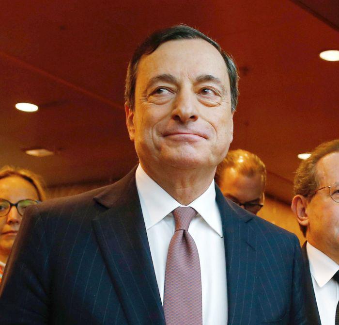 Mario Draghi, fot. Bloomberg