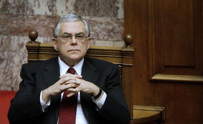 Lukas Papademos, premier Grecji