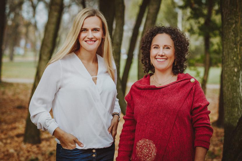Agnieszka Ptasińska i Marta Rolnik z Happy Dealer