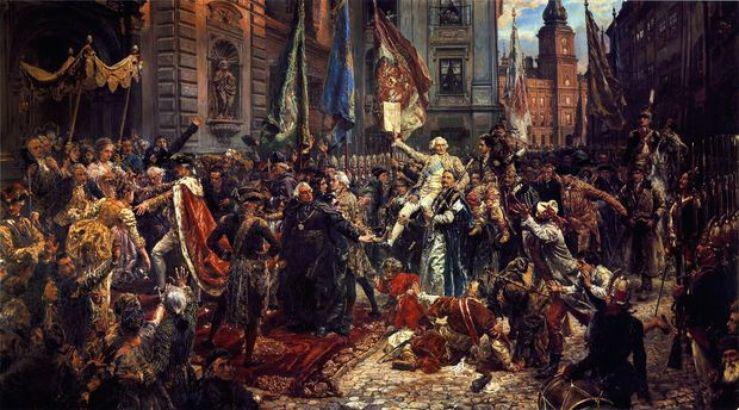 Konstytucja 3 Maja 1791 roku, obraz Jana Matejki