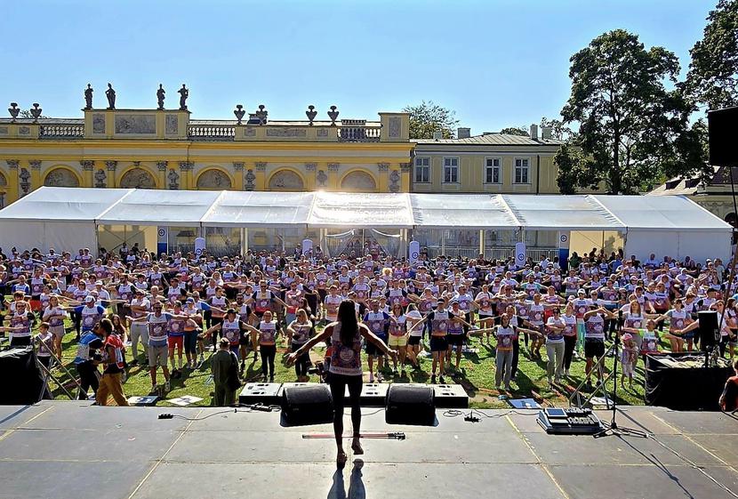 Rozgrzewka przed Biegiem po Nowe Życie