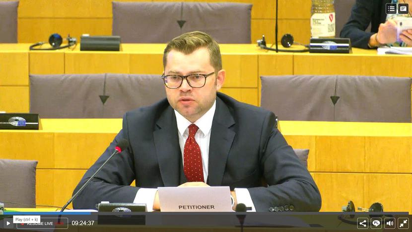 Grzegorz Rychwalski, wiceprezes PZPPF - Krajowi Producenci Leków, w Parlamencie Europejskim
