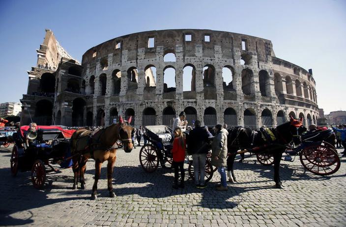 Colosseum, Rzym, Włochy 
(30.01.2021)
fot. Bloomberg