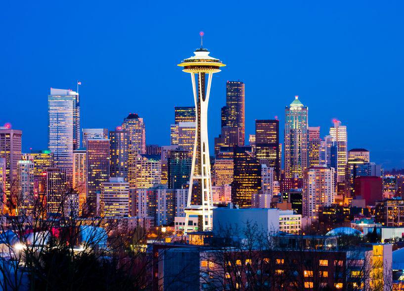 W mieście Seattle mieszka ponad 650 tys. osób fot. iStock