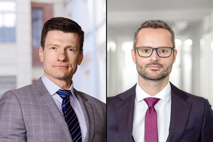 Tomasz Korab i Jakub Liebhart z Eques Investment TFI Tomasz Korab i Jakub Liebhart z Eques Investment TFI