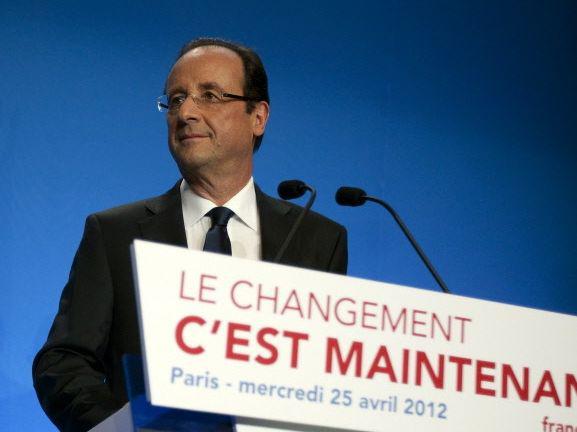 Francois Hollande; fot. Bloomberg