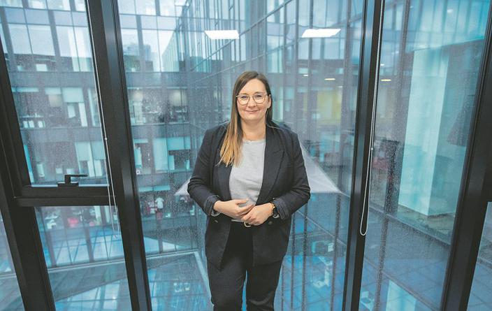 Marta Saracyn, menedżerka ds. ryzyka ESG w Banku Gospodarstwa Krajowego