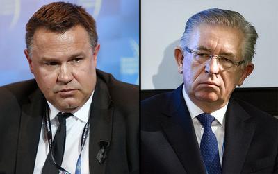 Wyniki audytu, ujawnione przez „PB”, obciążają m.in. Tadeusza Weneckiego, prezesa JSW Innowacje w latach 2017-2019 oraz Jacka Srokowskiego, od 2017 r. do lutego 2020 r. wiceprezesa, a od kwietnia do października 2020 r. prezesa JSWI. Pierwszy (z prawej) nie komentuje ustaleń audytorów, bo jak mówi – ich nie zna. Drugi natomiast je kwestionuje.