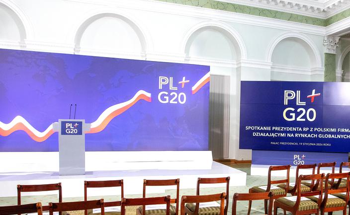 Udział w G20 pełny, ale tylko epizodyczny