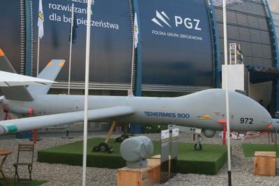 Hermes 500 Elbit - jeden z konkurentów programie BSL Gryf