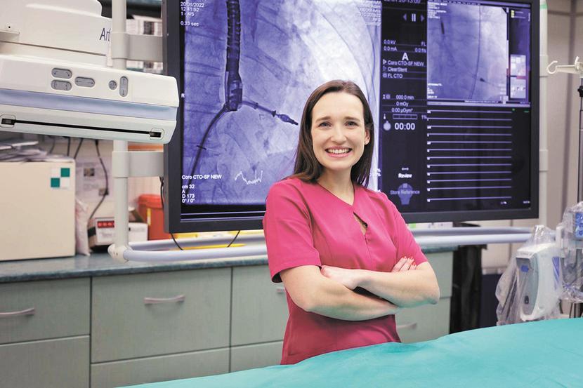 Dr hab. n. med. Aleksandra Gąsecka-van der Pol, specjalistka kardiologii i asystentka naukowo-dydaktyczna w I Katedrze i Klinice Kardiologii UCK Warszawskiego Uniwersytetu Medycznego Dr hab. n. med. Aleksandra Gąsecka-van der Pol, specjalistka kardiologii i asystentka naukowo-dydaktyczna w I Katedrze i Klinice Kardiologii UCK Warszawskiego Uniwersytetu Medycznego