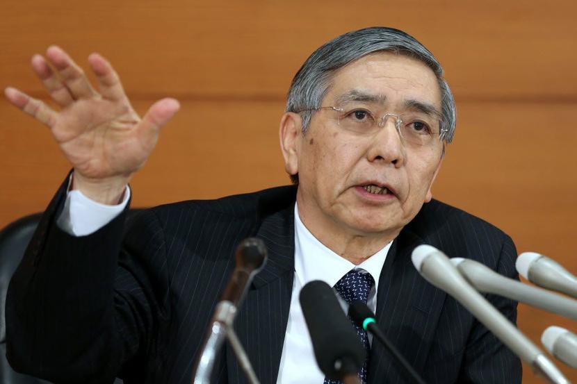 Haruhiko Kuroda, prezes BoJ