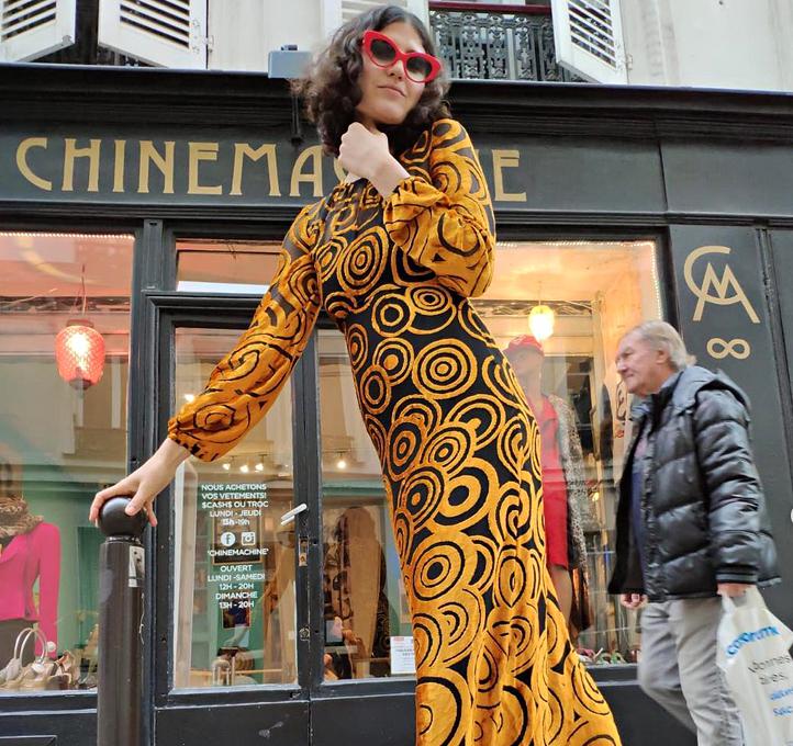 Butik Chinemachine na paryskim Montmartre Butik Chinemachine na paryskim Montmartre