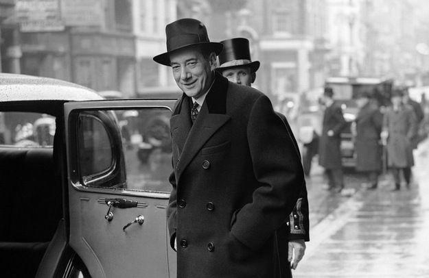 Minister Spraw Zagranicznych Józef Beck w Londynie 4 kwietnia 1939 r.