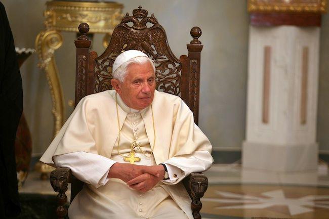 Papież Benedykt XVI (fot. Bloomberg)