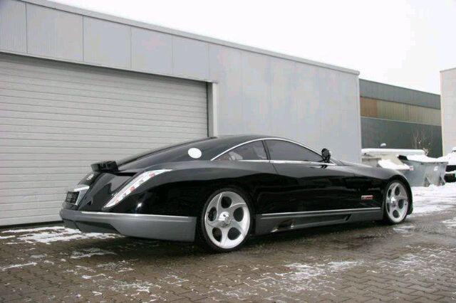 Maybach Birdmana (fot. autoevolution.com - birdman5star on Twitter)