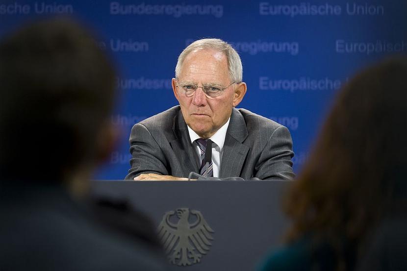 Schauble Wolfgang (fot. Bloomberg)