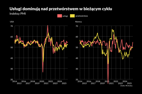 Usługi prą do przodu i ratują gospodarki [Briefing makroekonomiczny]