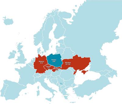 Na koniec 2018 r. w Polsce było 339 przypadków odry. „Może się to wydawać niedużo w porównaniu z Ukrainą, gdzie było ok. 35 tys. zachorowań, co oznacza wzrost 30-krotny w ciągu roku, ale w naszym kraju jest on blisko sześciokrotny.Ok. 1/3 to przypadki zawleczone” — mówi prof. Jackowska. Chorują przede wszystkim osoby między 20. a 40. r.ż., w większości nieszczepione lub które otrzymały tylko jedną dawkę szczepionki, dzieci przed drugim rokiem życia nieszczepione.
