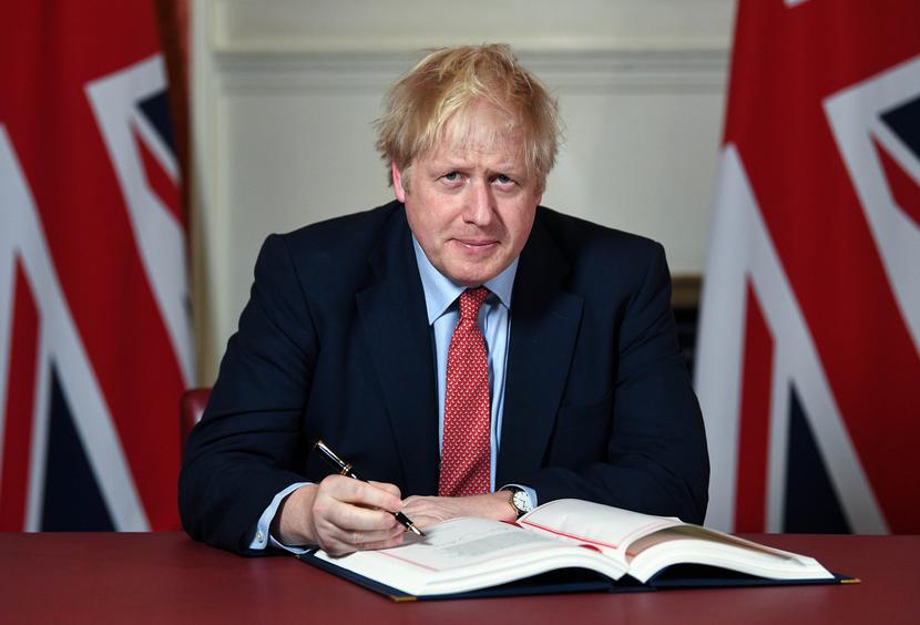 Premier Wielkiej Brytanii Boris Johnson