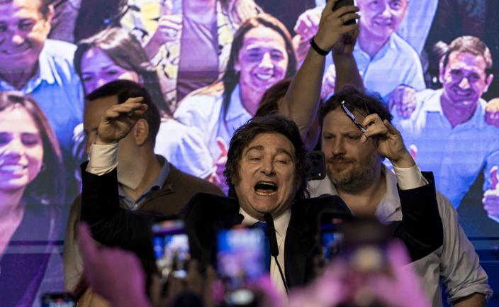 Argentyńskie rynki w euforii po zwycięstwie partii Mileia