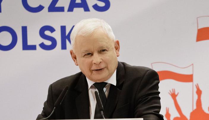 Jarosław Kaczyński, fot. Bloomberg