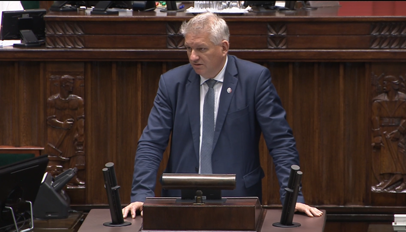 Wiceminister zdrowia Wojciech Konieczny, Sejm, 27 czerwca 2024 r. Wiceminister zdrowia Wojciech Konieczny, Sejm, 27 czerwca 2024 r.