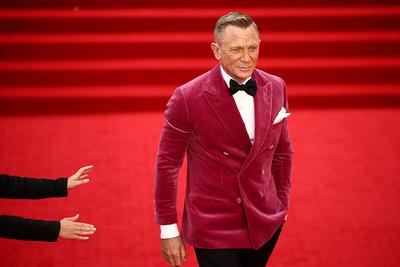 Londyn, 28 września 2021 r. Aktor Daniel Craig przybywa na światową premierę nowego filmu o Jamesie Bondzie „No Time To Die” w Royal Albert Hall.