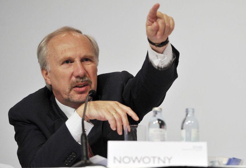 Ewald Nowotny, fot. Bloomberg