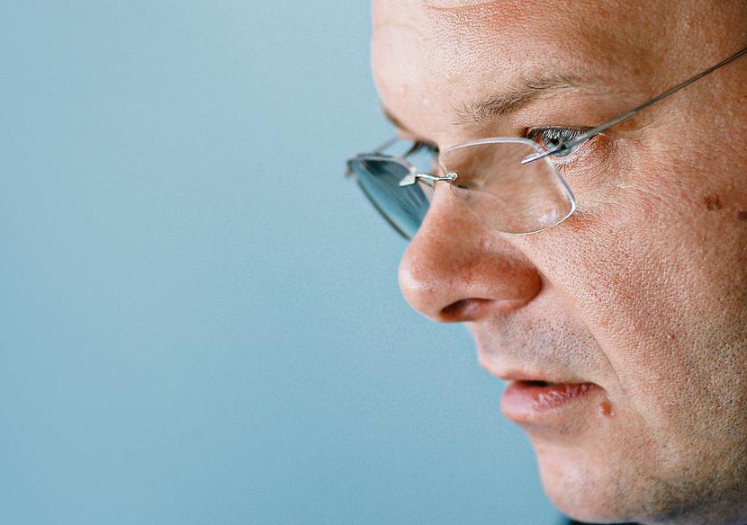 INNOWATORZY: Jeden Czarnecki — Leszek — stworzył w Polsce leasing samochodów dla firm, inny Czarnecki — Piotr, szef Raiffeisen Polbanku (na zdjęciu), chce zbudować rynek dzierżawy samochodów dla osób prywatnych. [FOT. TP]