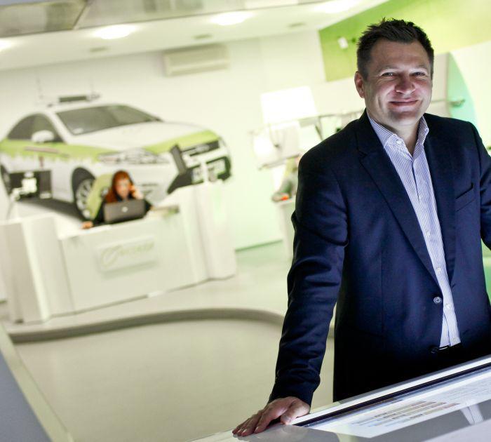 Według prognoz przedstawianych przez Artura Jarzyńskiego, twórcy i ówczesnego szefa Green Capital City (GCC), właściciela korporacji Eco Car, w 2017 r. spółka miała mieć nawet tysięczną flotę i 190 mln zł przychodów przy 40 mln zł zysku netto [fot.Marek Wiśniewski]