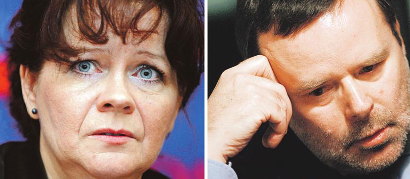 ZASYPAĆ LUKĘ: Barbara Kudrycka, minister nauki i szkolnictwa wyższego, Krzysztof Kurzydłowski, dyrektor Narodowego Centrum Badań i Rozwoju (NCBR), oraz szefowie kilku innych agend rządowych mają w tegorocznym budżecie 5 mld zł na wydatki naukowe. Kredyt z EBI może wspomóc naukowców w newralgicznym dla nich okresie, gdy kończą się pieniądze z dotychczasowych funduszy unijnych, a nowa perspektywa jest wciąż przedmiotem negocjacji. [FOT. WM, BS]