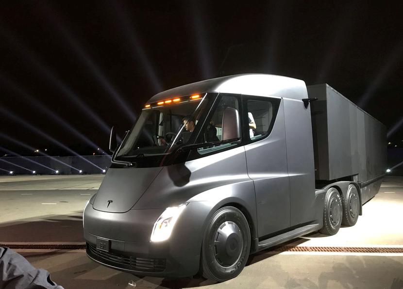 Ciężarówka firmy Tesla