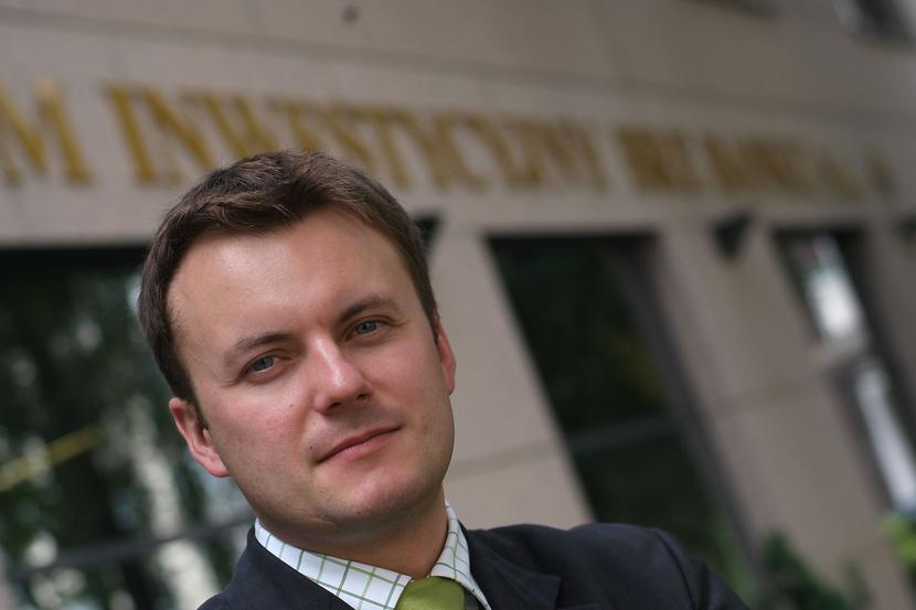 Michał Marczak, szef analityków DI BRE Banku (Fot: Tomasz Pikuła, 