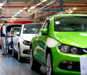 Fabryka Volkswagena, fot. Bloomberg