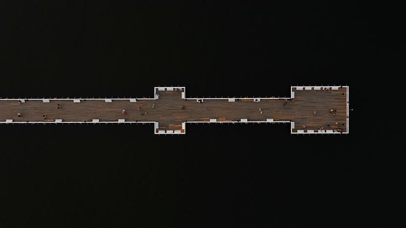 Molo w Gdyni Orłowie Molo w Gdyni Orłowie