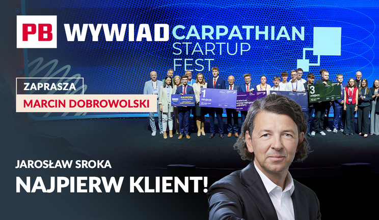 Jarosław Sroka: Startup nie może żyć z konkursów