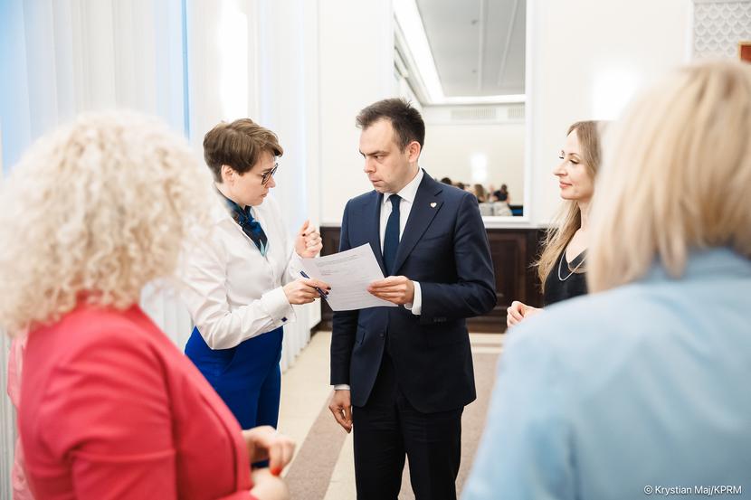 Na zdj. minister finansów Andrzej Domański Na zdj. minister finansów Andrzej Domański