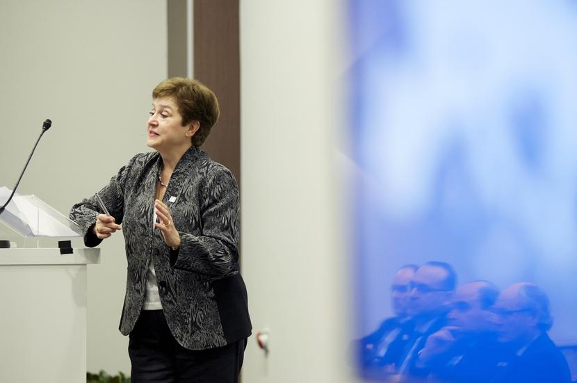 Kristalina Georgiewa, szefowa Międzynarodowego Funduszu Walutowego (MFW) Kristalina Georgiewa, szefowa Międzynarodowego Funduszu Walutowego (MFW)