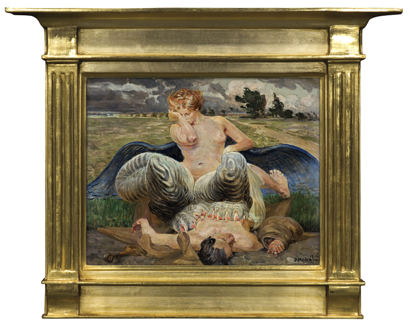 Jacek Malczewski, „Artysta i Chimera”