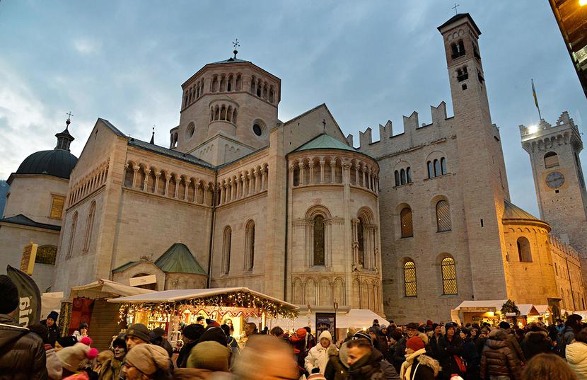 Jarmark bożonarodzeniowy w Trydencie jest jednym z największych w regionie